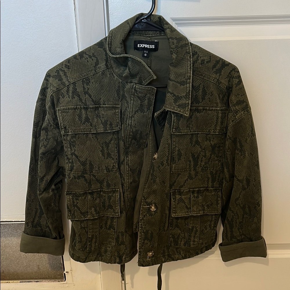 Express Green Jacket for Men